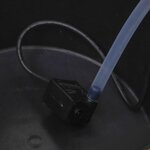 vidaXL Fontaine à eau avec pompe 57x57x53 cm Bois de sapin massif