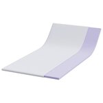 vidaXL Coussins de Matelas Blanc 90 x 190 cm