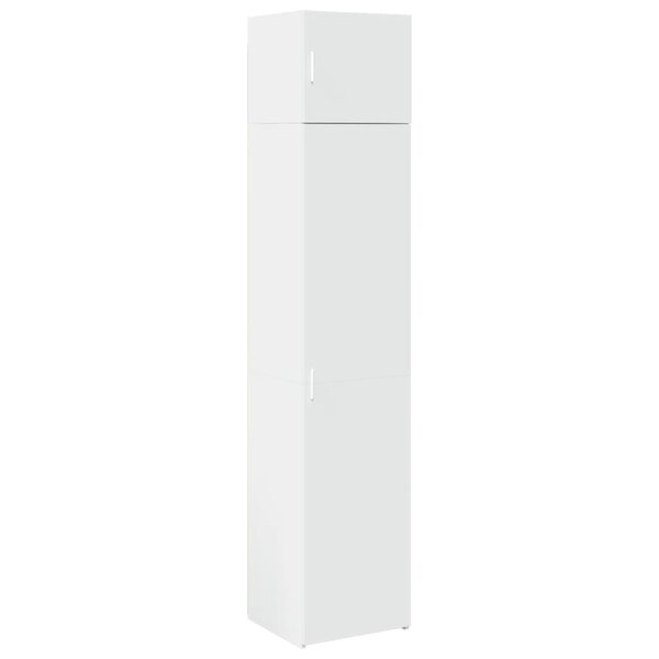 vidaXL Armoire de rangement mince blanc 45x42 5x225 cm