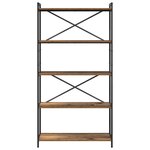vidaXL Étagère Bois ancien 80 x 30 x 155 cm Bois d'ingénierie