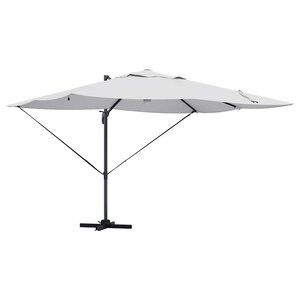 vidaXL Parasol Sable 351 x 250 x 253 cm Polyester et Aluminium