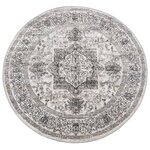 vidaXL Tapis ARBIZU intérieur extérieur design vintage Ø 120 cm