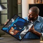 Lego 31205 art la collection batman de jim lee  avec le joker ou harley quinn  décoration murale pour adulte  idée de cadeau