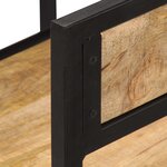 vidaXL Ensemble de salle à dîner 3 Pièces Bois de manguier solide