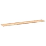 vidaXL Dessus de table 120x20x2 cm rectangulaire bois massif d'acacia