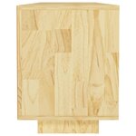 vidaXL Meuble TV 110x30x40 cm bois de pin massif