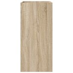 vidaXL Meuble sous lavabo de salle de bain Chêne Sonoma