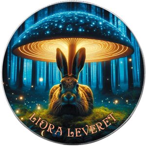 Pièce de monnaie en Argent 1 Dollar g 31.1 (1 oz) Millésime 2025 Forest Totems LIORA LEVERET