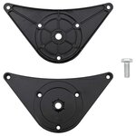 vidaXL 4 pieds de table réglables en hauteur 710 mm Noir