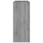 vidaXL Bibliothèque/Séparateur de pièce sonoma gris 80x30x72 cm