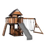 Aire de jeux avec balançoire et toboggan - Canyon Creek