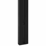 vidaXL Tête de lit 160 cm bois massif manguier et fer