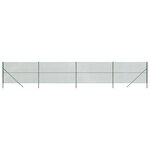 vidaXL Clôture en mailles de chaîne vert 1 8x10 m