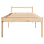 vidaXL Lit pour personne âgée sans matelas 90x190 cm