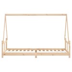 vidaXL Cadre de lit pour enfants 80x200 cm bois de pin massif