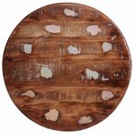 vidaXL Tables basses gigognes 3 Pièces Multicolore Bois massif recyclé