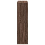 vidaXL Bibliothèque chêne marron 100x33x125 5 cm bois d'ingénierie