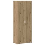 vidaXL Armoire de rangement chêne artisanal 70 x 42 5 x 225 cm