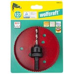 Wolfcraft scie cloche 127 mm rouge 5495000