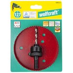 wolfcraft Scie cloche 127 mm Rouge 5495000