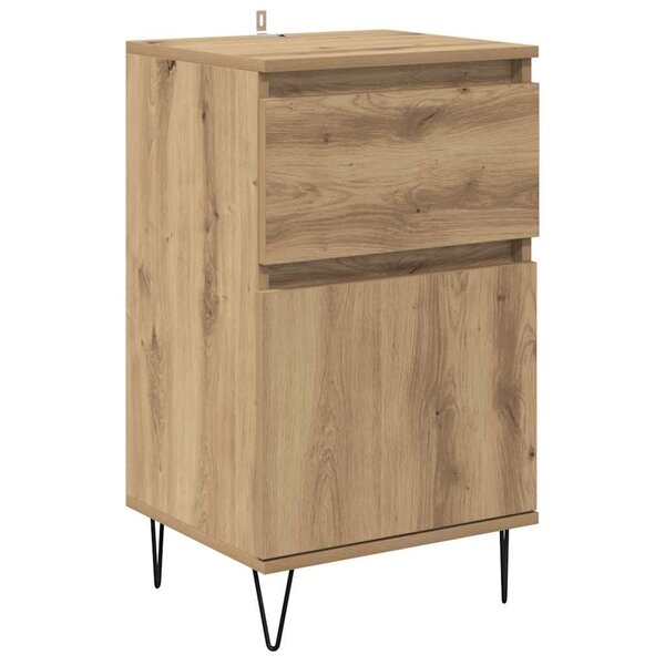 vidaXL Buffet chêne artisanal 35 x 40 x 70 cm Bois d'ingénierie