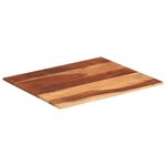 vidaXL Dessus de table Bois solide 15-16 mm 60x70 cm