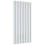 vidaXL Panneaux de toiture 36 Pièces Acier enduit de poudre Vert 80x36 cm