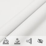 vidaXL Voile d'ombrage blanc 2x2x2 m 100   polyester oxford