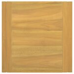 vidaXL Armoire murale de salle de bain 45x45x35 cm Teck solide