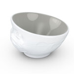 Grand bol hopeful en porcelaine tassen intérieur gris 500 ml