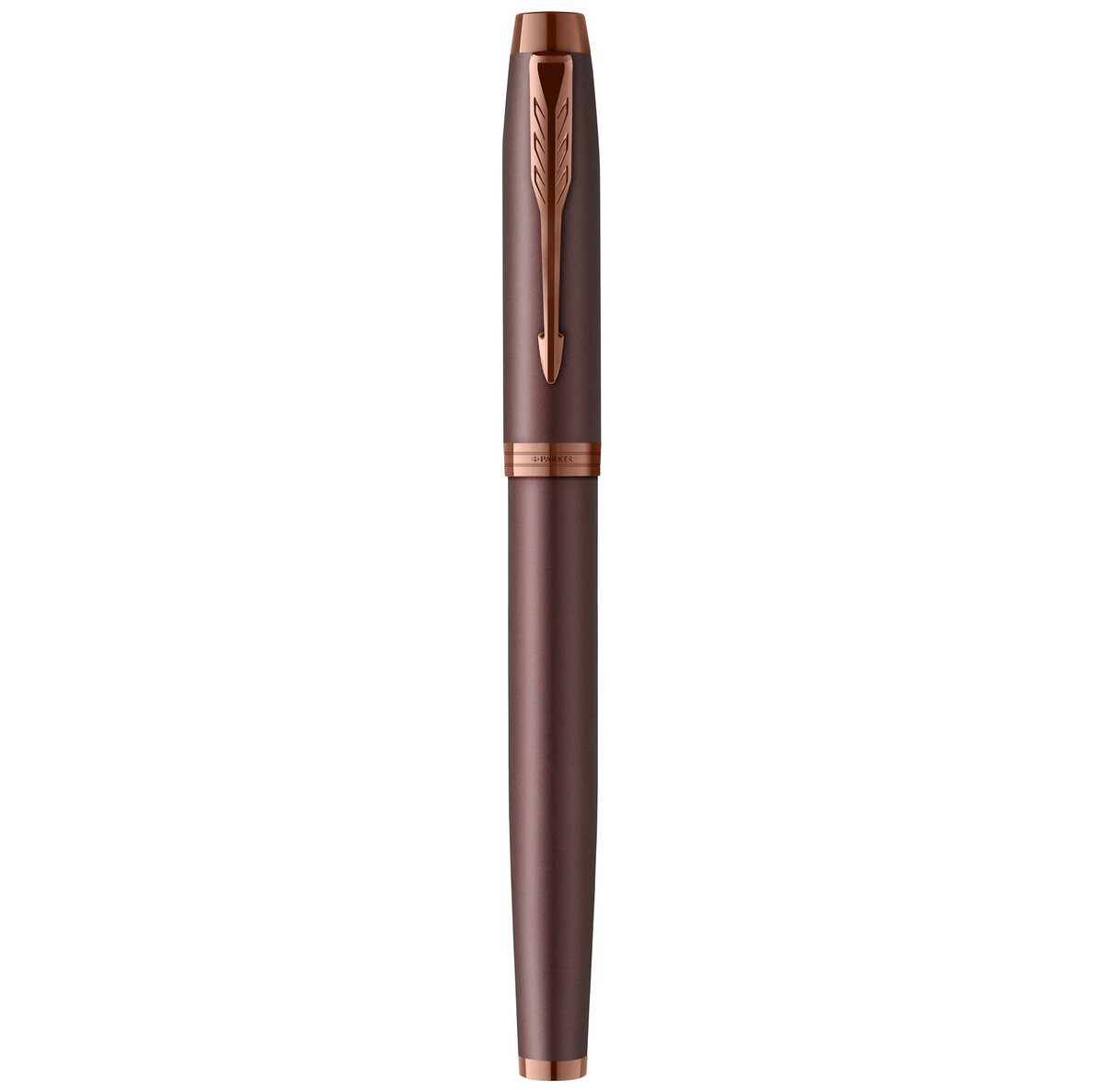 Stylo Plume Parker Urban Premium M206 Marron Métal - Occasion Comme Neuf