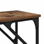vidaXL Table console Bois ancien 180 x 29 x 75 cm Bois d'ingénierie