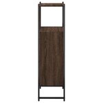 vidaXL Armoire de salle de bain chêne marron 33x33x120 5 cm