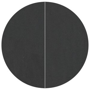 vidaXL Tapis de piscine Noir Ø 244 cm Tissu non tissé
