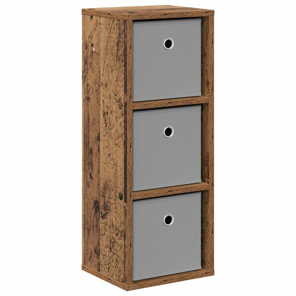 vidaXL Buffet avec tiroir Bois ancien 25 5 x 22 x 69 5 cm