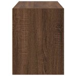 vidaXL Armoire avec 2 tiroirs chêne marron 60x31x40 cm bois ingénierie