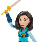 Disney Princesses - Poupee Princesse Disney Mulan Guerriere - 30 cm