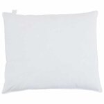 vidaXL Oreillers 2 Pièces Blanc 130gsm 100  coton