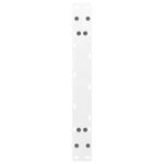 vidaXL Pieds de table basse en forme de A  2 pièces  blanc  70 x (30-31) cm  acier