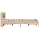 vidaXL Cadre de lit sans matelas 100x200 cm bois massif de pin