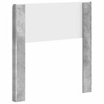 vidaXL Tête de lit Gris béton PB