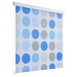 vidaXL Store roulant de douche 140x240 cm Cercle
