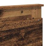 vidaXL Tête de lit Bois Ancien 200 cm Bois d'ingénierie