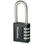 Master Lock Cadenas à combinaison Aluminium Noir 40 mm 7640EURDBLKLH