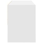 vidaXL Étagère à chaussures empilable blanc 89 5x30x40 cm