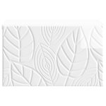 vidaXL Table d'appoint murale Blanc brillant 34 5 x 33 x 20 cm