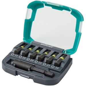 Wolfcraft jeu d'embouts de tournevis en diamant 7 pièces 2969000