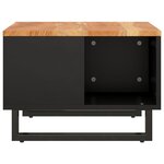 vidaXL Table basse 60x50x35 cm bois massif d'acacia