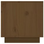 vidaXL Meuble TV Marron miel 156x40x40 cm Bois de pin massif