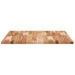 vidaXL Dessus de bureau fini à l'huile 80x70x2 cm bois d'acacia massif
